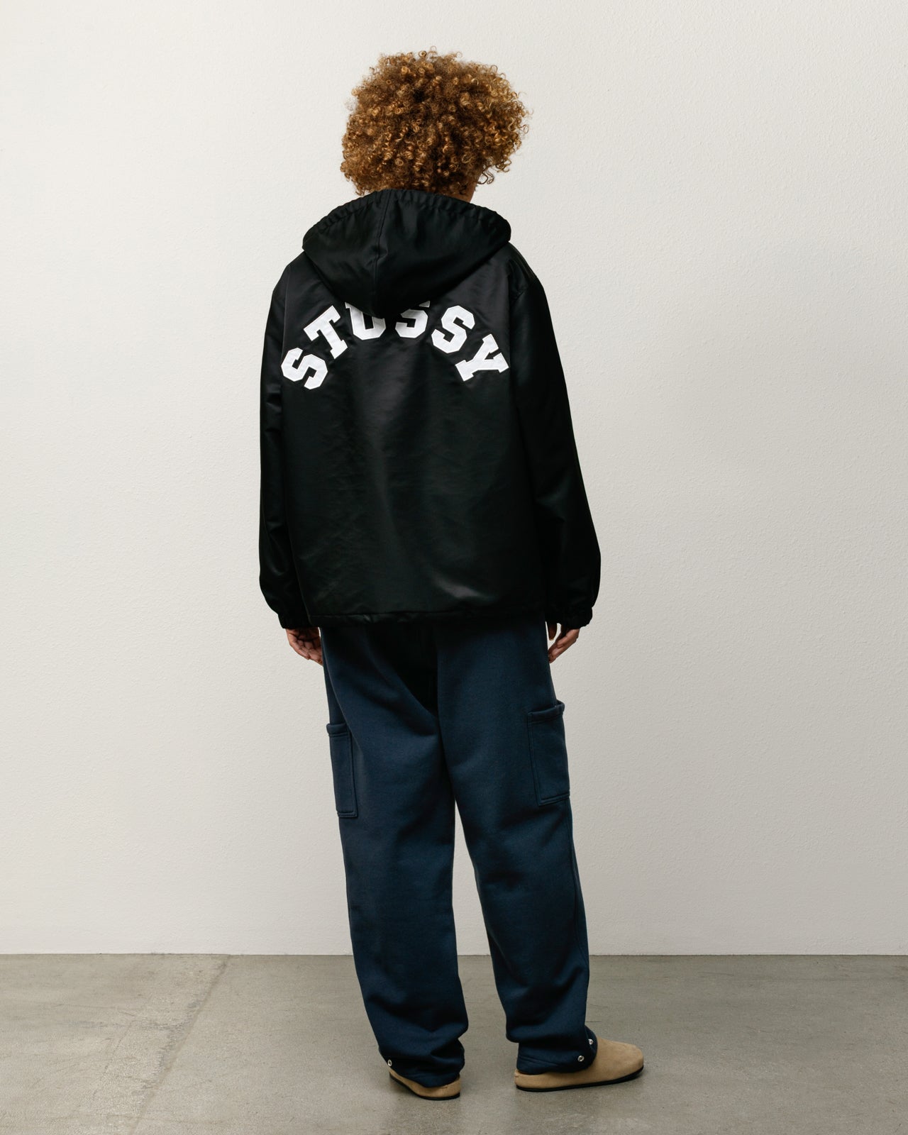 HOODED COACHES JACKET